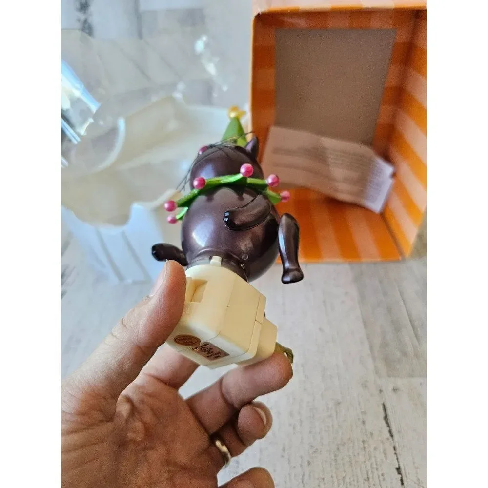 Dept 56 cat Halloween wiggle night light plug in unique vintage new